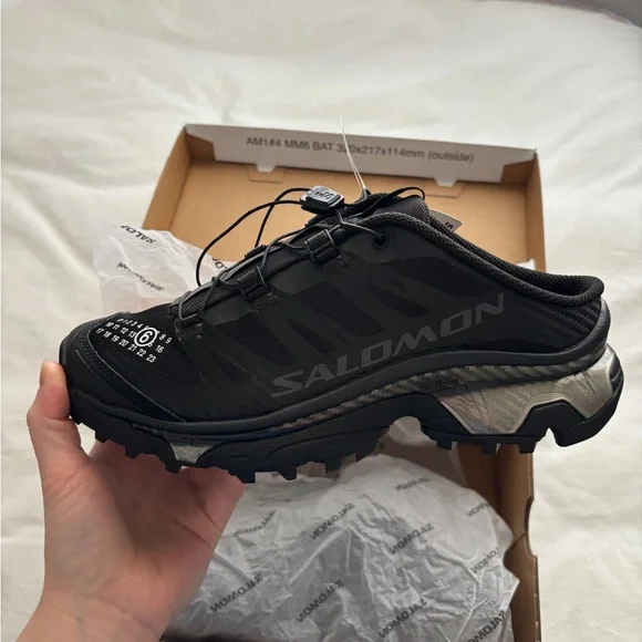 Salomon XT-4 Mule MM6 Maison Margiela Black Shoes - Picture 3 of 10